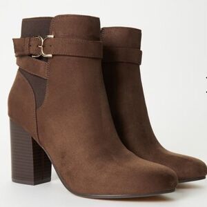 JUST FAB - Edie Ankle Bootie